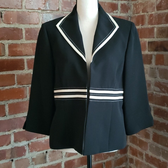 Jessica Howard black blazer size 14P - Picture 1 of 7